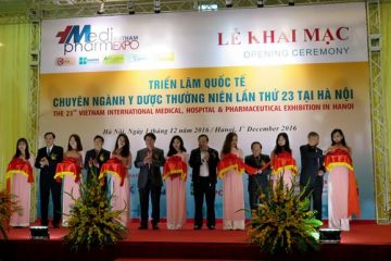 Dr. Muller Pharma tham dự Vietnam Medi Pharm Expo Hà Nội lần thứ 23 năm 2016